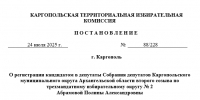 Постановление каргопольской территориальной избирательной комиссии № 88/228 - Сетевое издание Каргополье